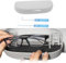 Coleya Auto Brillenetui Kompatibel mit VW T-ROC 2018-2024, Sonnenbrillenhalter Brillenhalter, Brillen Aufbewahrungsbox, T ROC Zubehör Brillenetui (Grau)