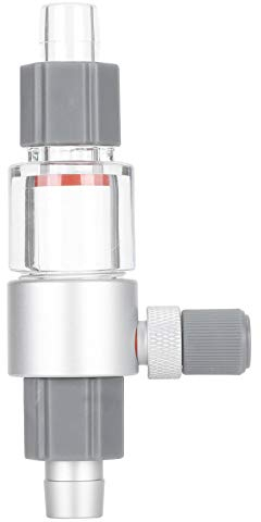 Tnfeeon Inline-Co2-Zerstäuber-Diffusor für Bepflanzte Aquarien Tanks Aquarium-Kunststoff-CO2-Diffusor-Zerstäuber