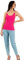 Morgan Femme 231-dua T-shirt, Rose Fluo, S EU