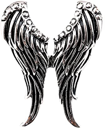Bysonglezai Ring Damen Ringe Herren Frauen Geschenk Retro Engel Dämon Flügel Paare Ringe Mode Männer Frauen Vintage Alten Punk Hip Hop Einstellbar Veränderbar Wn1128-6