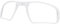 Saucer Inserto de clip | Inserto óptico Rx para gafas de sol Oakley Sutro OO9406 | Sutro Lite OO9463 - Transparente, transparente, Taille unique