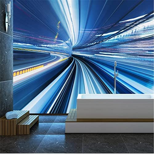 3D Mural Wallpaper Living Room Bedroom Background Wall Paper Sci-Fi Cool Shuttle Aurora Space 3D Child Room Mural Living Room Bedroom Kindergarten Early Education Center Backgro 200 (W) x 150 (H) cm