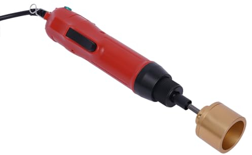 Machine de capsulage électrique manuelle Machine de capsulage de bouteille Machine de capsulage de bouteilles Machine à capsuler pour bouchons ronds en plastique de 10-30 mm - Modèle Os-600 - 80 W,