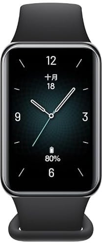 HONOR Band 9 Schermo amoled Schermo da 1,57 Pollici 96 Modalità di Movimento Aggiornamento Software OTA Compatibile Supporto Touch Screen Cinturino TPU Sensore inerziale (nero)
