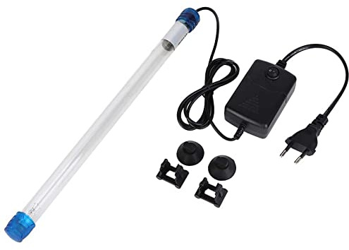 Qcwwy Aquarium Clean Light, Aquarium UV-Sterilisator Tauchbare UV-Licht-Algen-Bakterien-Tötungslampe wasserdichte Saubere Lampe Aquarium-Licht Wassersaubere Klare Lampe für Aquarien