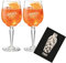Individuelles Set mit Aperol Spritz Glas 2er Set Gläser neu - 2x Weingläser/Ballonglas