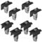 Avoltik Solarmodul Halterung - 8er Set (4x Mittelklemme & 4x Endklemme) Aluminiumlegierung für Solarmodul 30mm-45mm I Solarmodul Befestigung für PV-Anlagen I Korrosionsbeständig – EASY-CLICK – schwarz