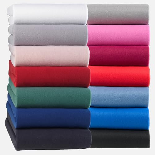 Malika® Winter Thermo Fleece Spannbettlaken, kuschelig weich Flausch Spannbetttuch, Betttuch Jersey flauschig Soft Plüsch Laken, Farbe:Rosa, Größe:120x200 cm