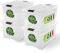 Iris Ohyama Aufbewahrungsboxen mit Deckel, 45L, 4er-Set, Transparent, Sicherer Verschluss, Stapelbar, Griffe, Schlafzimmer, Schrank, Büro, Organisation, BPA-freies Plastik, Ordnungsboxen, BSB-50