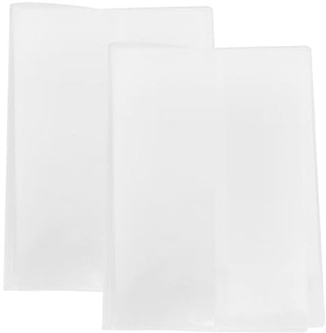STOBOK 2 StüCk A5 Buchschutzfolie Transparent KlarsichthüLlen Pvc SchutzhüLle FüR Notizbuch, Und Wasserdicht, Ideal FüR Diy Projekte Und Individuelle Gestaltung