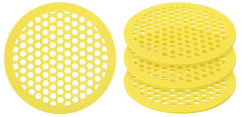 4 Stück Bienentränkestation, 20cm, Bee Watering Station runde Bienenfutterstation, Bienentränke für den Garten, Bienenfutterspender für draußen, Zur Freilandfütterung von Honig
