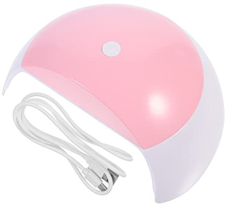 48w Tragbare Nagel Licht Gelhärtungslampe aus Pp Kunststoff Rosa