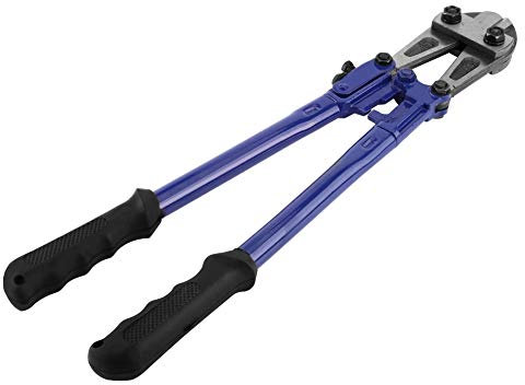 Cortero de cortapié de cable de alambre de acero de servicio pesado para cortar cables endurecidos, candados, cadenas gruesas de hasta 6 mm de diámetro para sitios de construcción