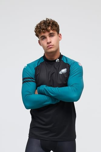 OOSC Men's Philadelphia Eagles - Oosc X NFL Baselayer Top Men's Baselayer Top (Pack of 1)