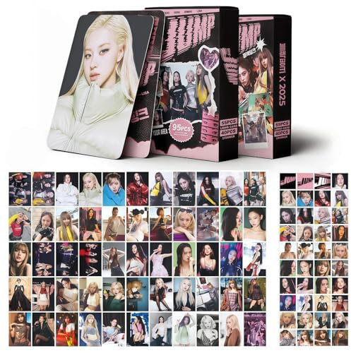 BP Photocards 220 Stück, Fotokarten BP Photocards BP K-Pop Sammelkarten, K-pop Merchandise,für Fans Kpop Merchandise Geschenkset