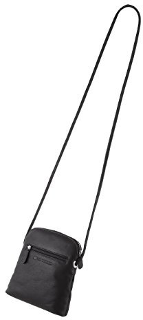 Von Cronshagen Ledertasche/Umhängetasche Alma schwarz