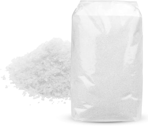 Best For Garden Premium-Streusalz, schnelles Auftauen, feines Granulat | Feine Körnung Streubar für Wege & Straßen mit 98,4% NaCl Reinheit und Schnelle Tauwirkung (25 kg x 8)