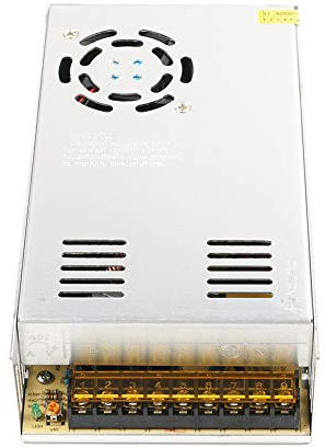 12V 30A 360W Netzteil Trafo, Transformator Adapter Netzteil Schaltnetzteil Stromversorgung für Led Streifen Leuchten,Überwachungskameras,3D Drucker,Projekt Sicherheit Computersystem