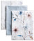 Maison d' Hermine Ice Florals 100% Baumwolle Set von 3 Multi-Purpose Küchenhandtuch | Bar Handtücher | Thanksgiving/Weihnachten (50cm X 70cm)