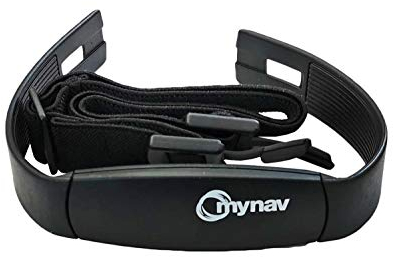 Mynav Ceinture cardiaque ANT+ numérique avec capteur de cœur compatible avec Garmin Edge Explore 520plus