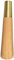 MFLASMF Pieds de Meubles en Bois 4-10 Base en Laiton, Pieds de canapé en Bois, Pieds de Meubles Bricolage, Pieds de Table/Armoire TV Coniques obliques avec Joint, anti-fissuration-22 cm / 8,6 pouc