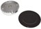 Ufixt Cooker Oven Gas Hob Burner Base and Cap Set 100mm Fits Universal Burner Cap 100mm Diameter x 4mm - Burner Cap 100mm Diameter x 4mm Burner Base 95mm Diameter x 16mm