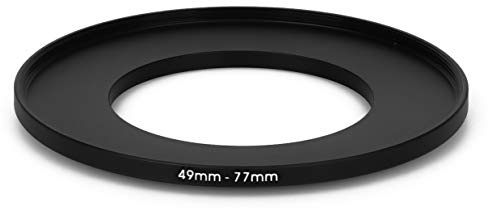 49 mm - 77 mm Filter Adapter Step-Up Adapter Filteradapter Step Up 49-77