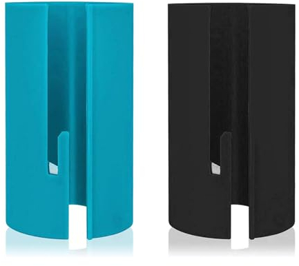 2 Stück Geschenkpapier Schneider Weihnachten Geschenkpapier Cutter Paper Roll Cutter Packpapier Schneidwerkzeug Schiebe Geschenk-Papierschneider für Geburtstag Hochzeit Verpackung