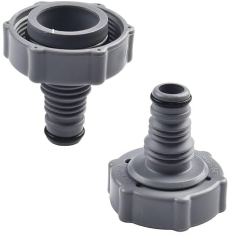 Drain Valve Connector, Drainage Adapter For Draining Pool Hose Adapter Hose Pipe, P6H1419 Drain Valve Connector