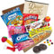 Geschenkbox mit über 20 Kinder-Schokoladen, Oreo-Keksen, ShocoBons, Chupa Chups, Haribo, Palotes, Lacasitos und Mehr · Mit Personalisierter Karte