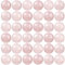 100Pcs Natural Stone Beads 10mm Rose Quartz Round Gemstone Loose Beads with Elastic Bracelet String for Bracelets Necklace Jewelry Making
