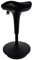 Ergonomischer Hocker höhenverstellbar | Bürohocker, Stehhocker & Stehstuhl | Stehhilfe höhenverstellbar für Büro & Homeoffice in schwarz