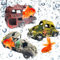 MEYAGOT 3 Stück Aquarium Deko, Aquarium Ornamente, Aquarium Bus Dekoration Ornamente Für Aquarien Autodekoration Autowrack Wrack Aquarien Deko Polyresin Ornaments Auto Für Unterwasser Dekoration