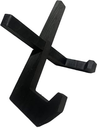 Luojuny Support de tablette de cuisine, support de comptoir, porte-revues, livre de cuisine, livre de recettes en bois massif, livre de recettes en bois noir, présentoir de disque vinyle, bureau