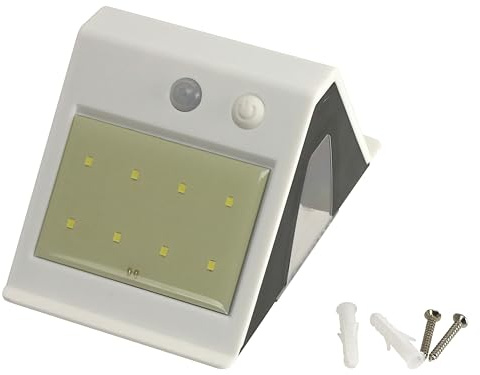 LED-Solarwandleuchte, mit Bewegungsmelder, 200 lm