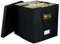 Furtryvl Cajas de vinilo de 12 pulgadas con tapa y asas, caja de discos para LP, almacenamiento de discos de vinilo, organizador de discos LP para hasta 50 LP, , ver descripción, Ver