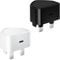 2-Pack USB C Plug, 25W Fast Charger USBC Plug for iPhone 16 15 14 13 12 11 Pro Max Plus X XS XR, iPad Pro Air Mini, AirPods, Samsung Galaxy, UK Type C Power Adapter Charging Head PD Charge Wall Plug