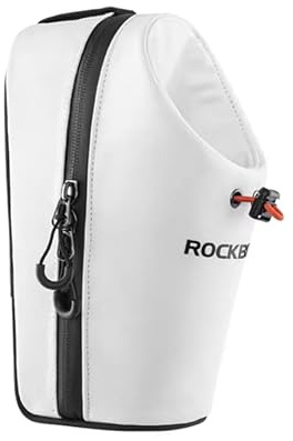 London Craftwork Front Bag Water Bottle Holder for Brompton 1.5L (White)