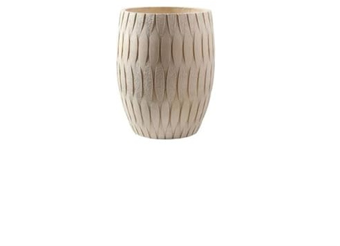 GLigeT Pots de Fleurs Jardinière d'intérieur Extra Large for Salon, Balcon, hôtel, jardinière de Sol, Plante Verte, Oiseau de Paradis Jardinières(Blanc,Grand)
