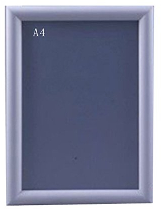 20 Stück DIN A4 Aluminium KLAPPRAHMEN Plakatrahmen Wechselrahmen 25mm Profil Ecken auf Gehrung