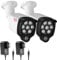 Tonton IR Infrarot-Nachtsicht Kamera 30M (100ft) für CCTV Überwachungskamera/Quest3/Quest2/Quest/VR2 Playstation(PSVR2)/ PS5 VR2. 3M DC Netzteil für Innen-und Außenbereich, Auto EIN/Aus, 2Pack, Weiß