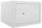 Profirst Möbeltresor Tarifa D300 Doppelbartschloss Lichtgrau BxH 40x28cm Befestigungsmaterial 1 Fachboden fixiert