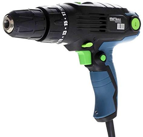 Netz Bohrschrauber Netzschrauber 880W LED 30 Nm Bohrfutter 10 mm (KD1673-Z)