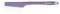 Wundermix - FlexiSpatel® Spatule flexible en silicone (34 cm) • Spatule idéale pour vider les bols de mixeurs de cuisine courants • Couleur : violet