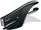 Leitz Cucitrice a pinza, Capacità 15 fogli, Design ergonomico in metallo, Include punti, Gamma WOW, 55472095 - Nero