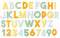 Sizzix Bigz XL Stanzschablone 664385 Klotziges Alphabet von Emily Tootle, Papier Metall, Mehrfarben, Einheitsgröße