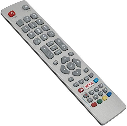 ALLIMITY SHW/RMC/0120 SHWRMC0120 Télécommande remplacée pour Sharp Aquos HD Smart TV with Youtube Netflix Net+