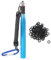 Keenso Angelköder Wacky Rig Tool, Aluminiumlegierung Fishing Wacky Rig Tool Weichköder Bindering mit O Gummiring(Blau) Fischereibedarf