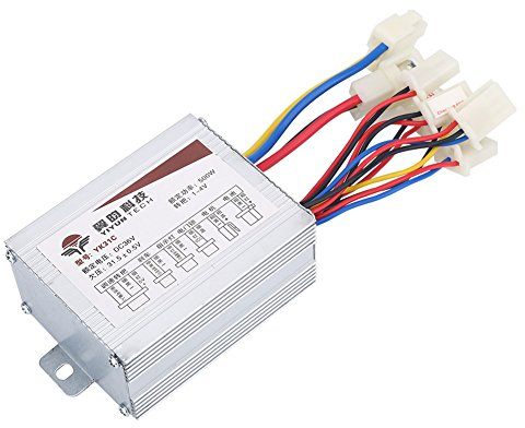 Alomejor E-Bike-Controller, gebürstete 36V 500W-Aluminiumlegierungs-Motorbox für E-Bike-Elektroroller