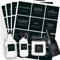 Minimalistisches Waschraum-Etiketten-Set, v2croft 144 vorgedruckte matte Vinyl-Heimorganisationsaufkleber für Waschküche, Wäscheschrank, Badezimmer, Reinigungsmittel, wasserdicht (schwarz)